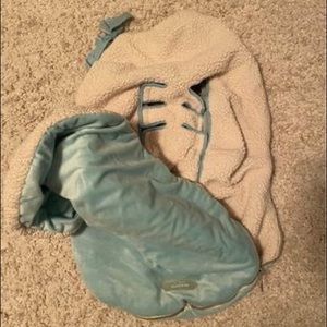JJ Cole winter infant car seat cover